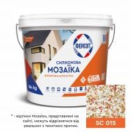 Декоративна штукатурка мозаїчна Ферозіт силіконова 33 «Мозаїка», SC 015 0,8-1,2 мм 14 кг
