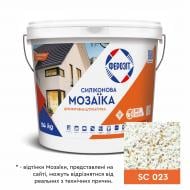 Декоративна штукатурка мозаїчна Ферозіт силіконова 33 «Мозаїка», SC 023 0,8-1,2 мм 14 кг