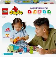 Конструктор LEGO DUPLO Мусороперерабатывающий грузовик 10987