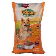 Корм сухий для дорослих собак для усіх порід Skipper з яловичиною та овочами 10 кг