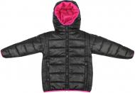 Куртка детская для девочки Danaya р.122 черный ШЯ19-193