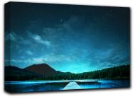 Картина Звездная ночь 102x59 см Hotel Arizona HD 1-5411143946-STAR-23x40-BLUE