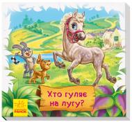 Книжка-розвивайка «Хто гуляє на лугу?» 978-966-749-857-3