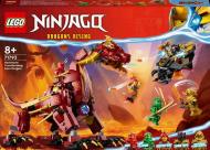 Конструктор LEGO NINJAGO Вулканический Дракон, трансформирующий Хитвейва 71793