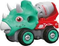 Машинка-конструктор OTAMANKO Трицератопс бетонозмішувач бірюзовий/червоний 532.03.01