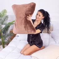 Подушка ортопедическая №4051 28-0003 Brown Velvet Memory foam MirSon 59x43 см коричневый
