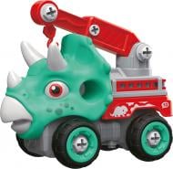 Машинка-конструктор OTAMANKO Трицератопс кран бирюзовый/красный 532.03.00