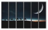 Картина модульная Луна 171x112 см Hotel Arizona HD 6-705543946-MOON-44x67-BLACK Картина модульная Луна 171x112 см Hotel Arizona HD 6-705543946-MOON-44x67-BLACK