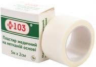 Пластырь КАЛИНА МЕДИЧНА +103™ на нетканой основе 2 см х 5 м стерильные 1 шт.