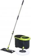 Комплект швабра и ведро с механическим отжимом для пола OBERY 2 в 1 16 см в ассортименте