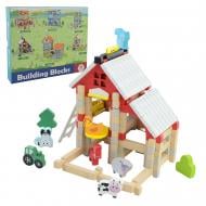 Игровой набор деревянный Shantou Ферма 123 детали C9436