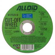 Круг відрізний Alloid 125х2,0x22,23 мм W12520-M