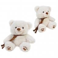 Мягкая игрушка Медвежонок 27 см белый с коричневым C6501