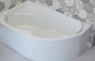 Ванна акриловая Lavinia Boho Grance Hill 1700х1050 см (левый разворот) с каркасом и подголовником S1-370317PL