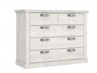 Комод Forte Meble Kashmir KSMK351 1195х899х449 мм пиния белая