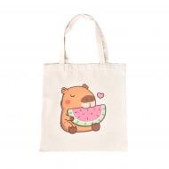 Сумка-шоппер Капибара-сладкоежка 38x40 см Strateg