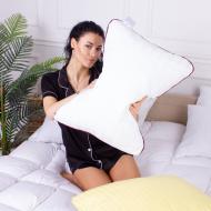Подушка ортопедическая №4012 Satin Stripe 30-0001 White Memory foam MirSon 59x43 см белый