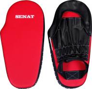Лапы боксерские SENAT 1628-red 19x39 см красный с черным