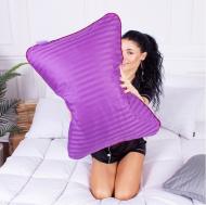 Подушка ортопедическая №4074 Satin Stripe 30-0009 Purple Memory foam MirSon 59x43 см фиолетовый