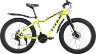 Велосипед Titan 26" 17"(43 см) Crossover FT 2021 264TWFT21-003615 черно-неоновый с желтым