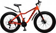 Велосипед Titan 26" 17"(43 см) Crossover FT 2021 264TWFT21-003616 оранжевый с черным
