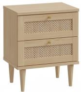 Тумба прикроватная Forte Meble Calasetta 500x610x350 мм дуб элегант/дуб натуральный
