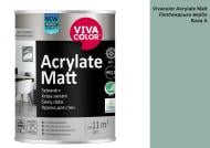 Краска интерьерная акрилатная Vivacolor Acrylate Matt шелковистый мат Лапландская верба J442 0,9 л