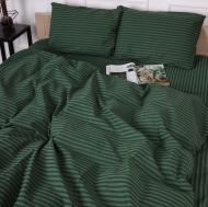 Комплект постельного белья Бязь 17-0612 Stripe Emerald 2х143х210 см изумрудный MirSon Комплект постельного белья Бязь 17-0612 Stripe Emerald 2х143х210 см изумрудный MirSon