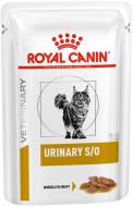 Корм вологий для дорослих котів з сечокам'яною хворобою Royal Canin Urinary S/O Feline (Уринарі С/О Фелін) 85 г