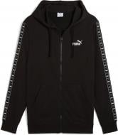 Джемпер Puma ESS TAPE Full-Zip Hoodie TR 68467801 р.M чорний