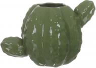 Ваза керамическая Eterna Кактус WW 2703 12 см 12 см зеленая