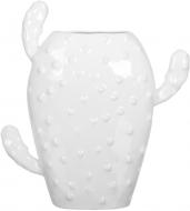 Ваза керамічна Eterna Кактус WW 2705 28,5 см 28,5 см біла