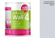 Краска интерьерная латексная Vivacolor Wall 4 глубокий мат Речная жемчужина H500 0,9 л