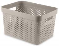 Кошик для зберігання Curver 264065 бежевий Infinity 17 л 220x360x270 мм