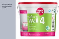 Краска интерьерная латексная Vivacolor Wall 4 глубокий мат Финский залив J489 2,7 л