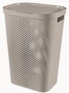 Кошик для білизни Curver 271405 бежевий Infinity 60 л 600x440x350 мм Кошик для білизни Curver 271405 бежевий Infinity 60 л 600x440x350 мм