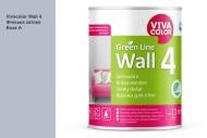 Краска интерьерная латексная Vivacolor Wall 4 глубокий мат Финский залив J489 0,9 л