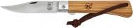 Нож складной Main Knives "Workers line" Clip Point Oak Wood 1344.00.15