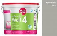 Краска интерьерная латексная Vivacolor Wall 4 глубокий мат Дымный уголь M497 2,7 л