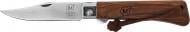 Нож складной Main Knives "Workers line", rosewood handle, clip point blade and PU loop ц:brown 1344.00.16