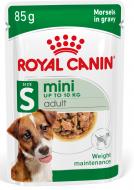 Корм влажный для взрослых собак для малых пород Royal Canin MINI ADULT (Мини Эдалт соус), пауч, 85 г 85 г