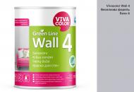 Краска интерьерная латексная Vivacolor Wall 4 глубокий мат Радужная форель V428 0,9 л
