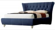 Кровать Green Sofa ЭММА, лагуна 39 120x200 см синий