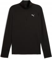 Джемпер Puma M RUN VELOCITY CLOUDSPUN 1/4 ZIP 52662701 р.S чорний