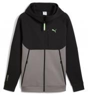 Худи Puma PUMATECH FULL-ZIP HOODIE DK 62967479 р.S черный