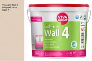 Краска интерьерная латексная Vivacolor Wall 4 глубокий мат Озерный песок G465 2,7 л Краска интерьерная латексная Vivacolor Wall 4 глубокий мат Озерный песок G465 2,7 л