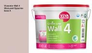 Фарба інтер'єрна латексна Vivacolor Wall 4 глибокий мат Фінський бурштин H479 2,7 л
