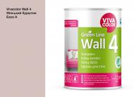Краска интерьерная латексная Vivacolor Wall 4 глубокий мат Финский янтарь H479 0,9 л