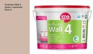 Краска интерьерная латексная Vivacolor Wall 4 глубокий мат Какао с молоком V470 2,7 л