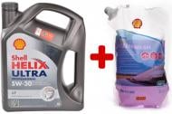 Моторне мастило SHELL Промонабір Helix Ultra Pro AF + Screenwash RTU (4 л +2 л) 5W-30 (ТОВ-У512757)